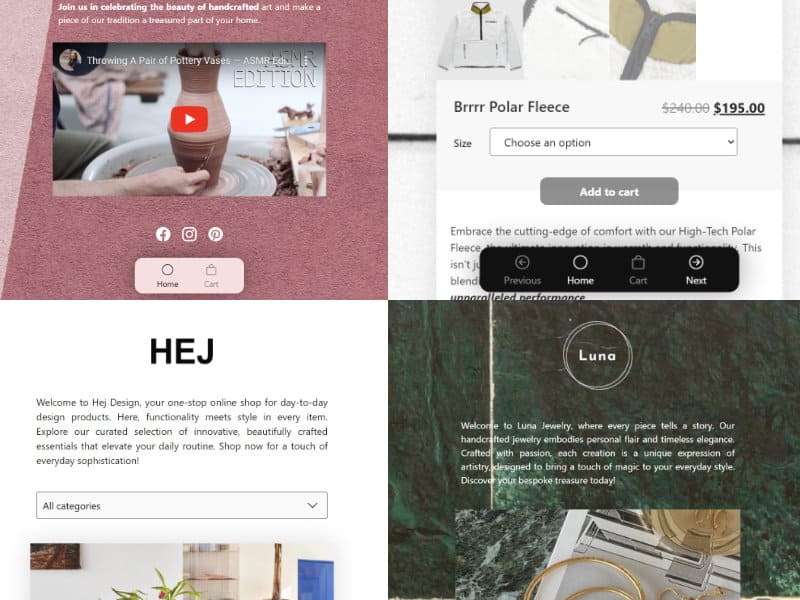 templates image features page